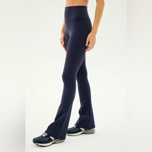 Splits59 RAQUEL HIGH WAIST FLARED LEGGING Navy NWT 32”